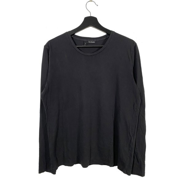 The Kooples basic long sleeve black tee mens size small - Picture 1 of 6